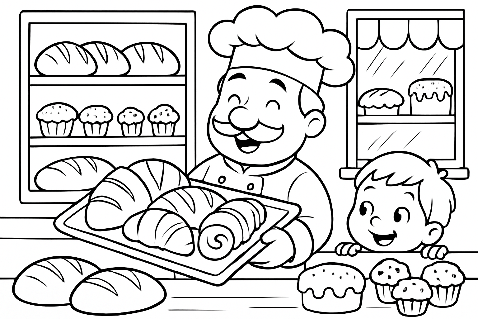 Bakker en bakkerij