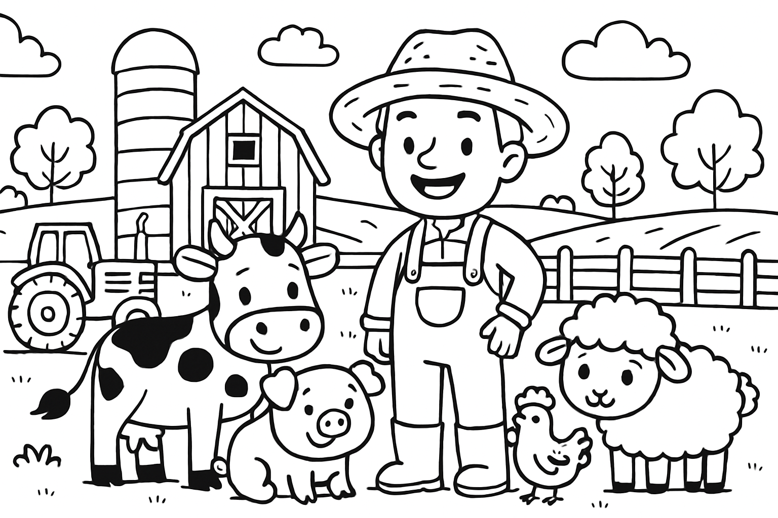 Boerderij & boer