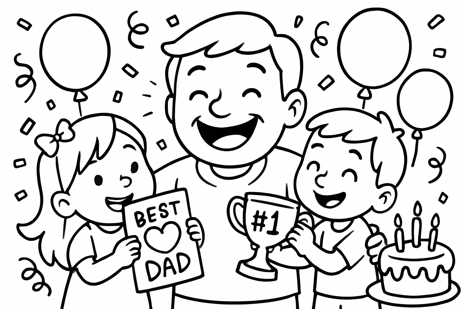 Gefeliciteerd papa