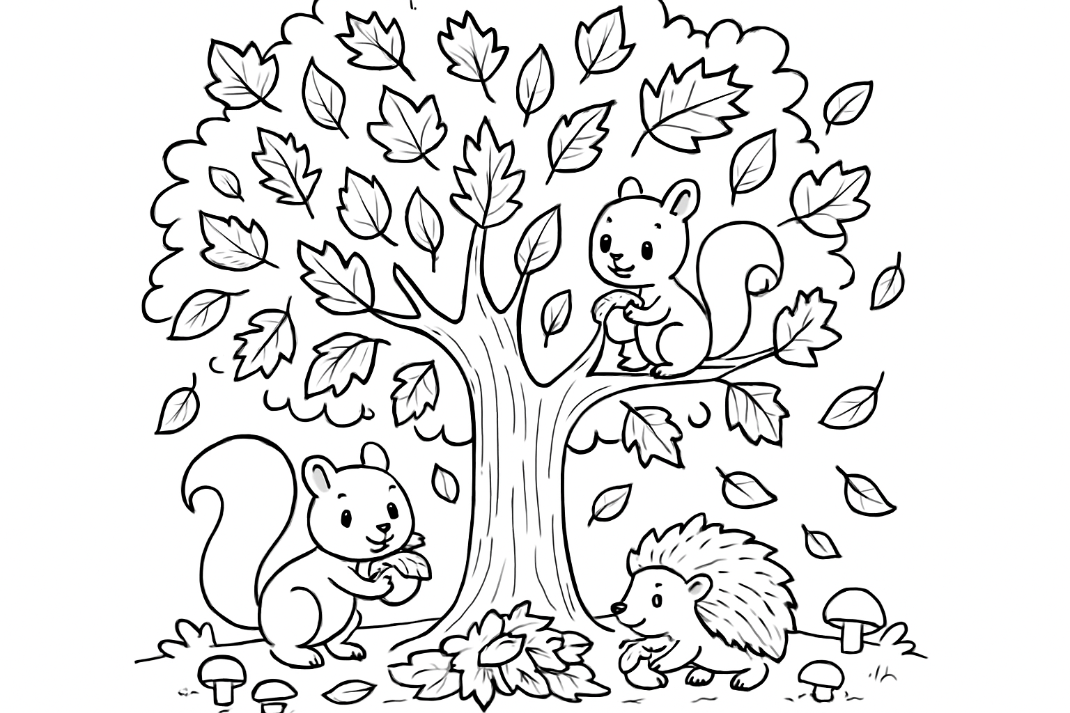 Herfstboom