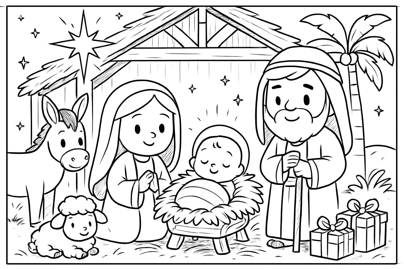 Kerststal