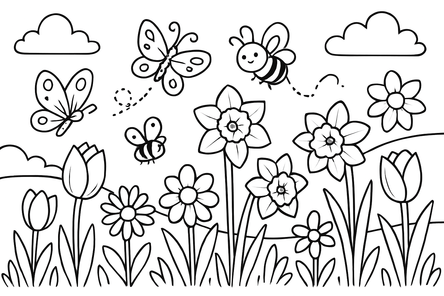 Lente bloemen