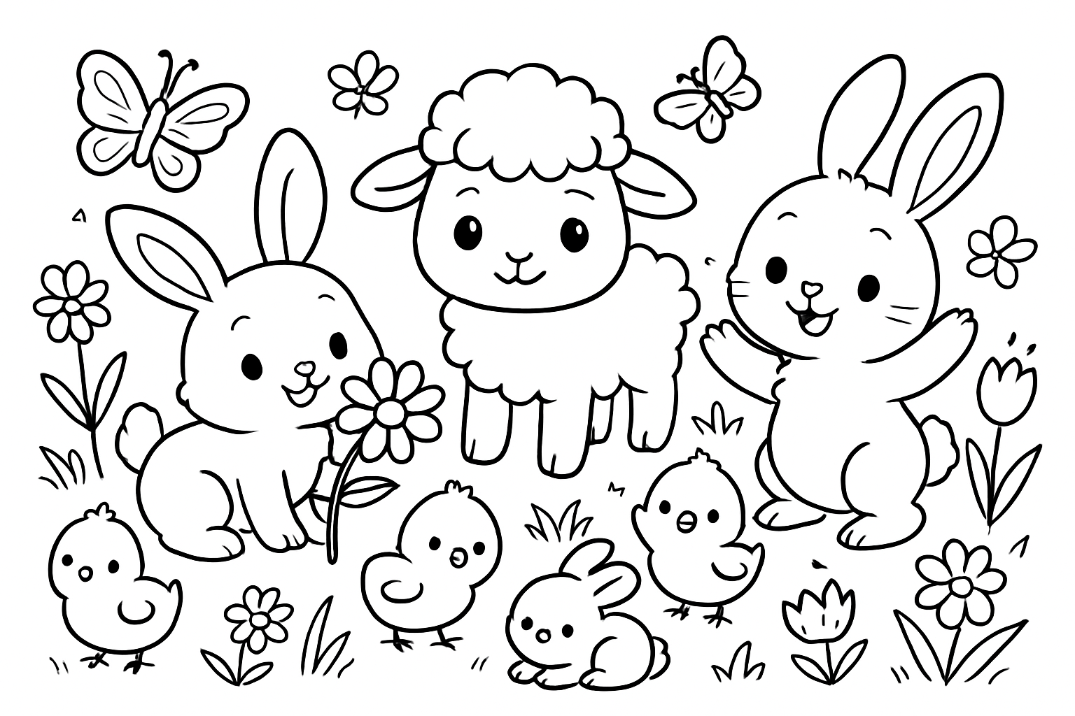 Lente dieren