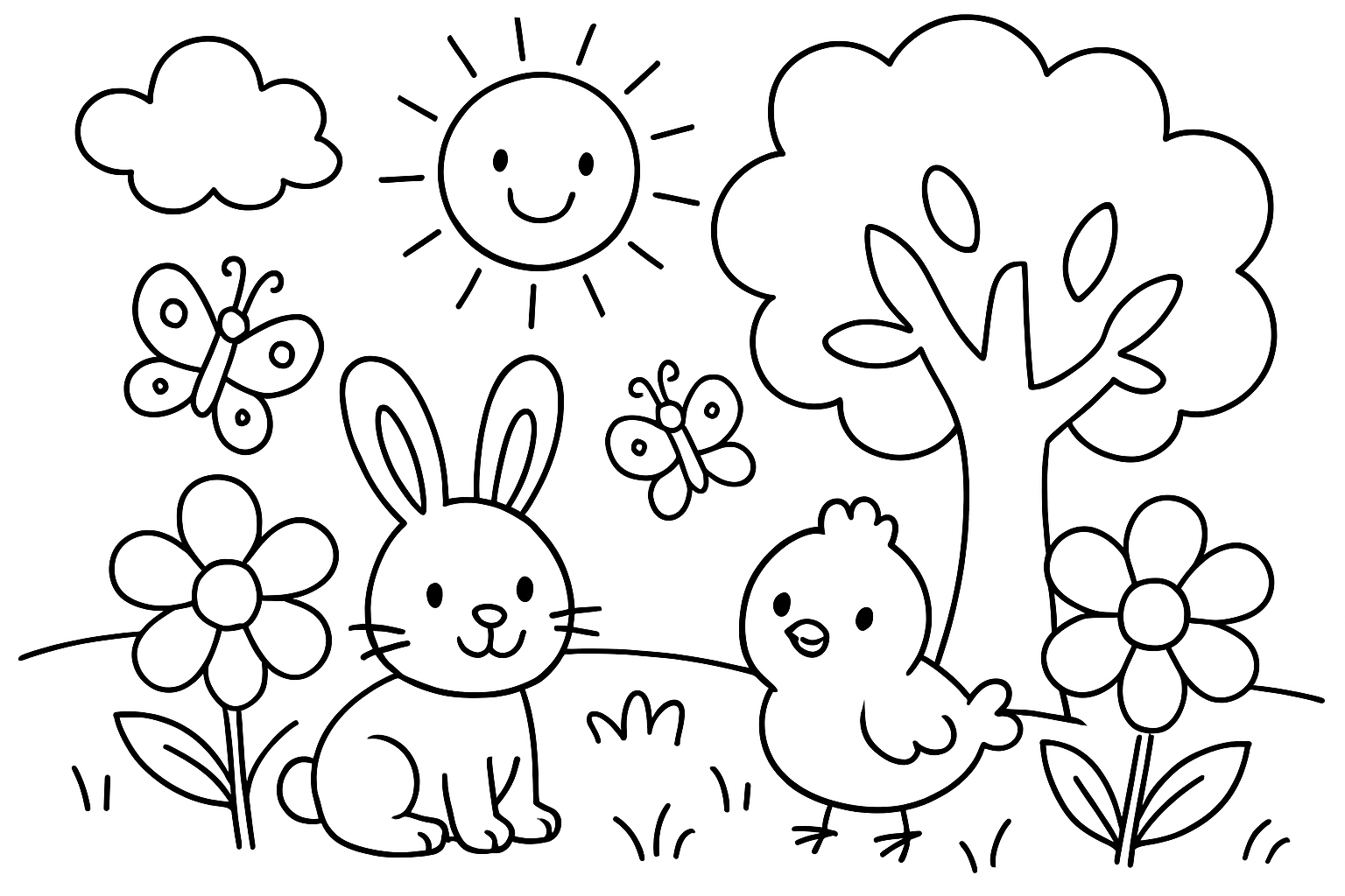 Lente voor peuters