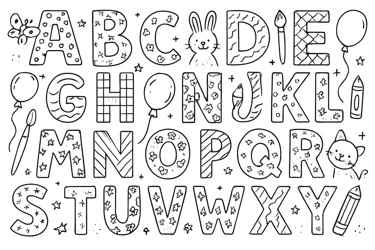 Alle letter