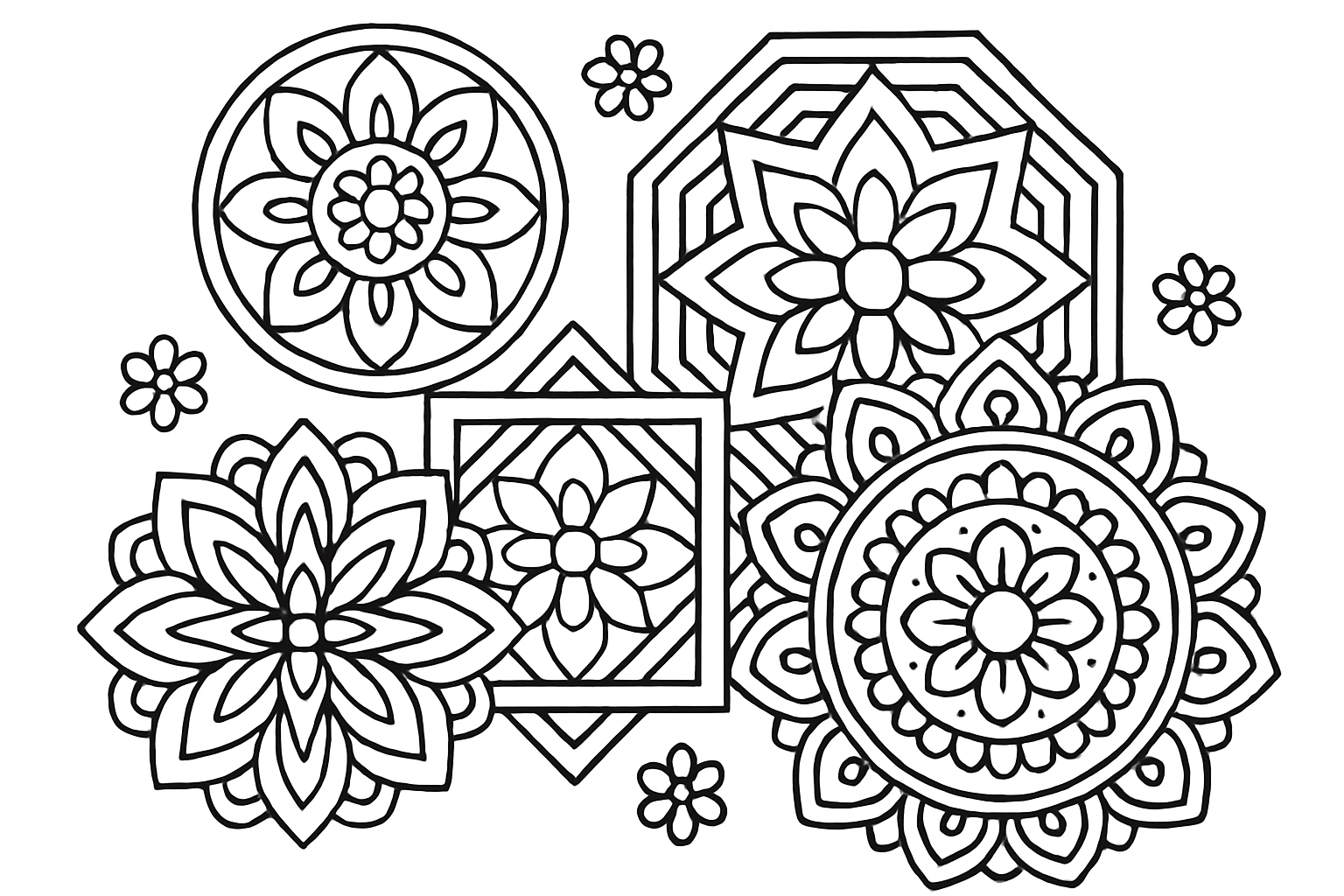 Mandala vormen