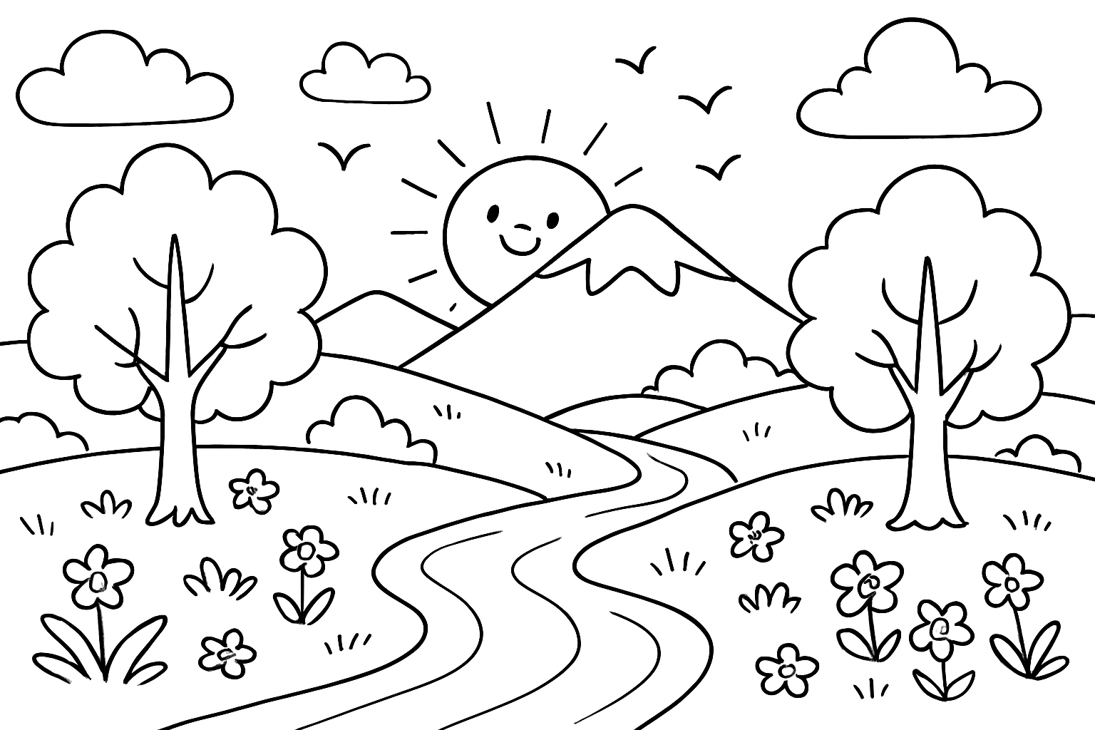 Natuur landschappen