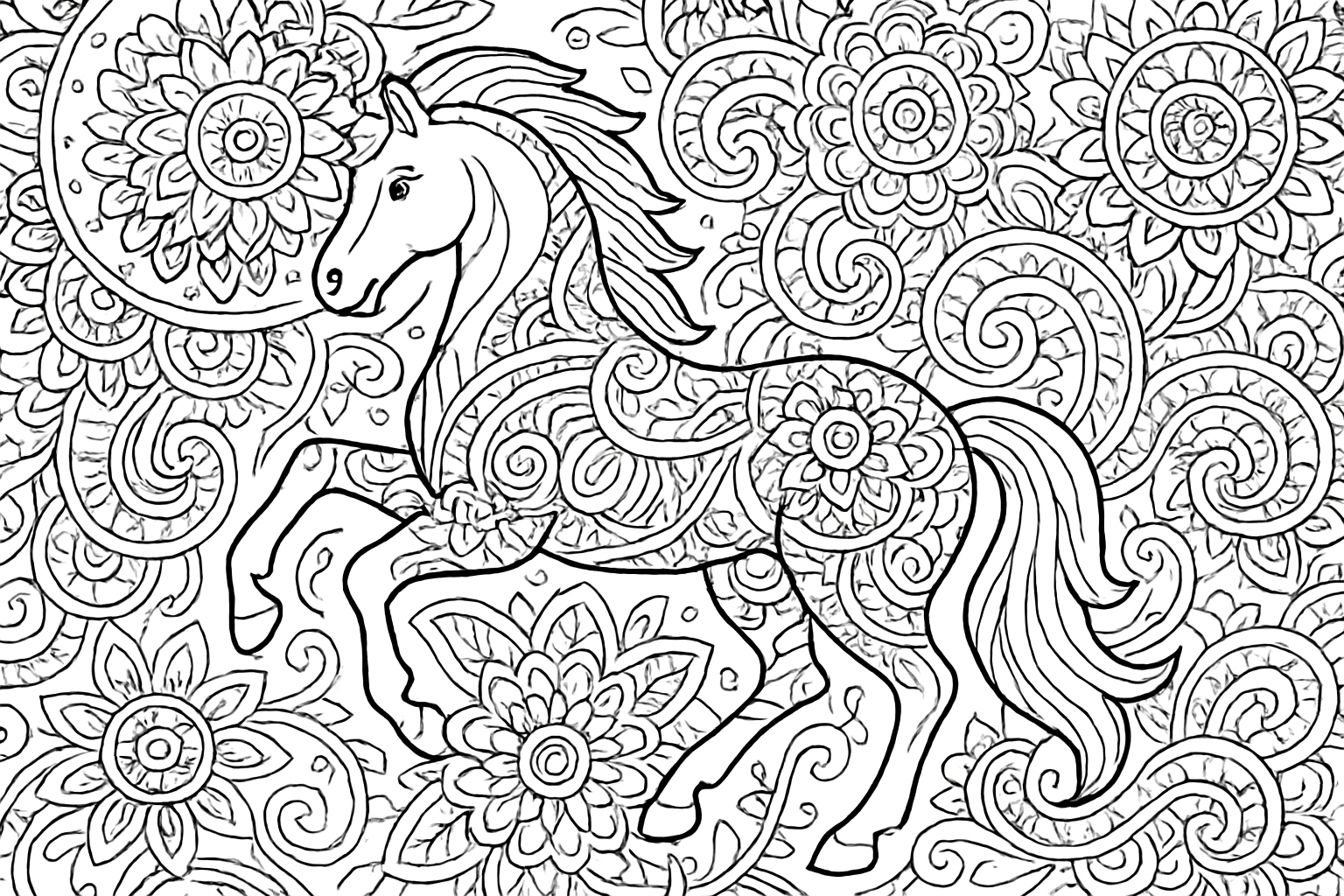 Paarden mandala's