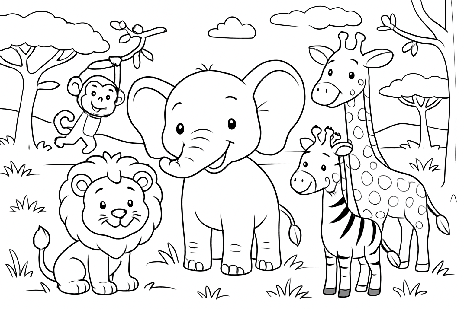 Safari dieren