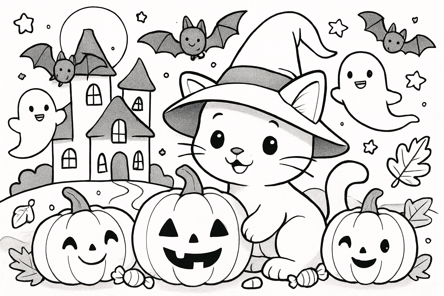 Schattige Halloween