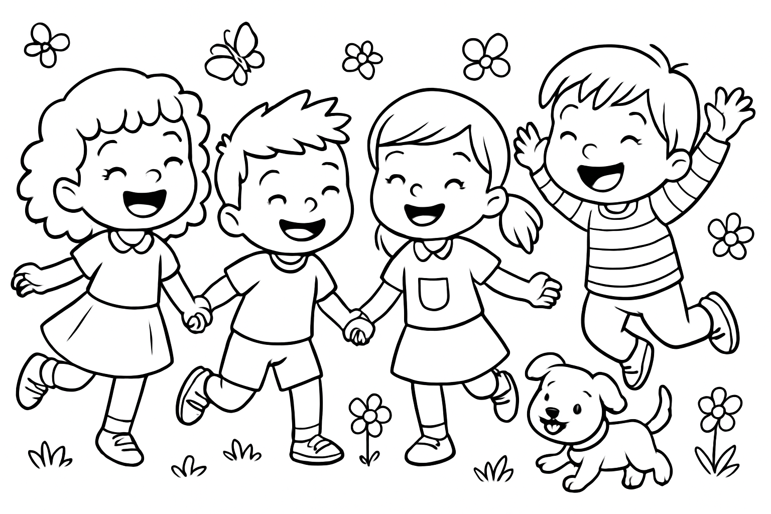 Schattige kinderen