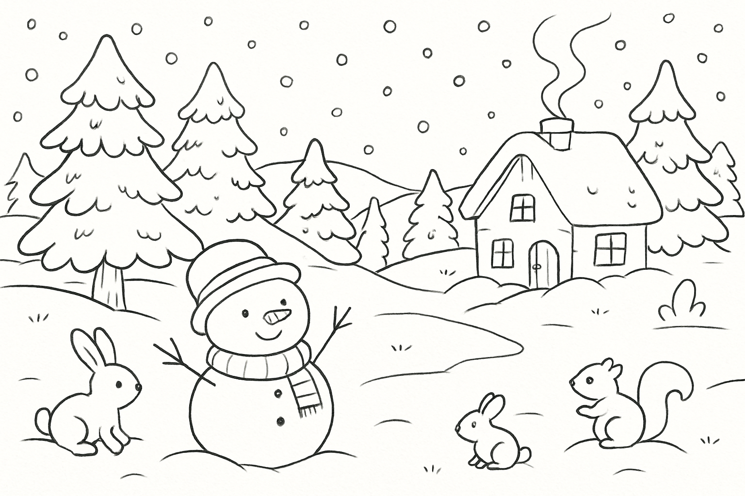 Sneeuwlandschappen