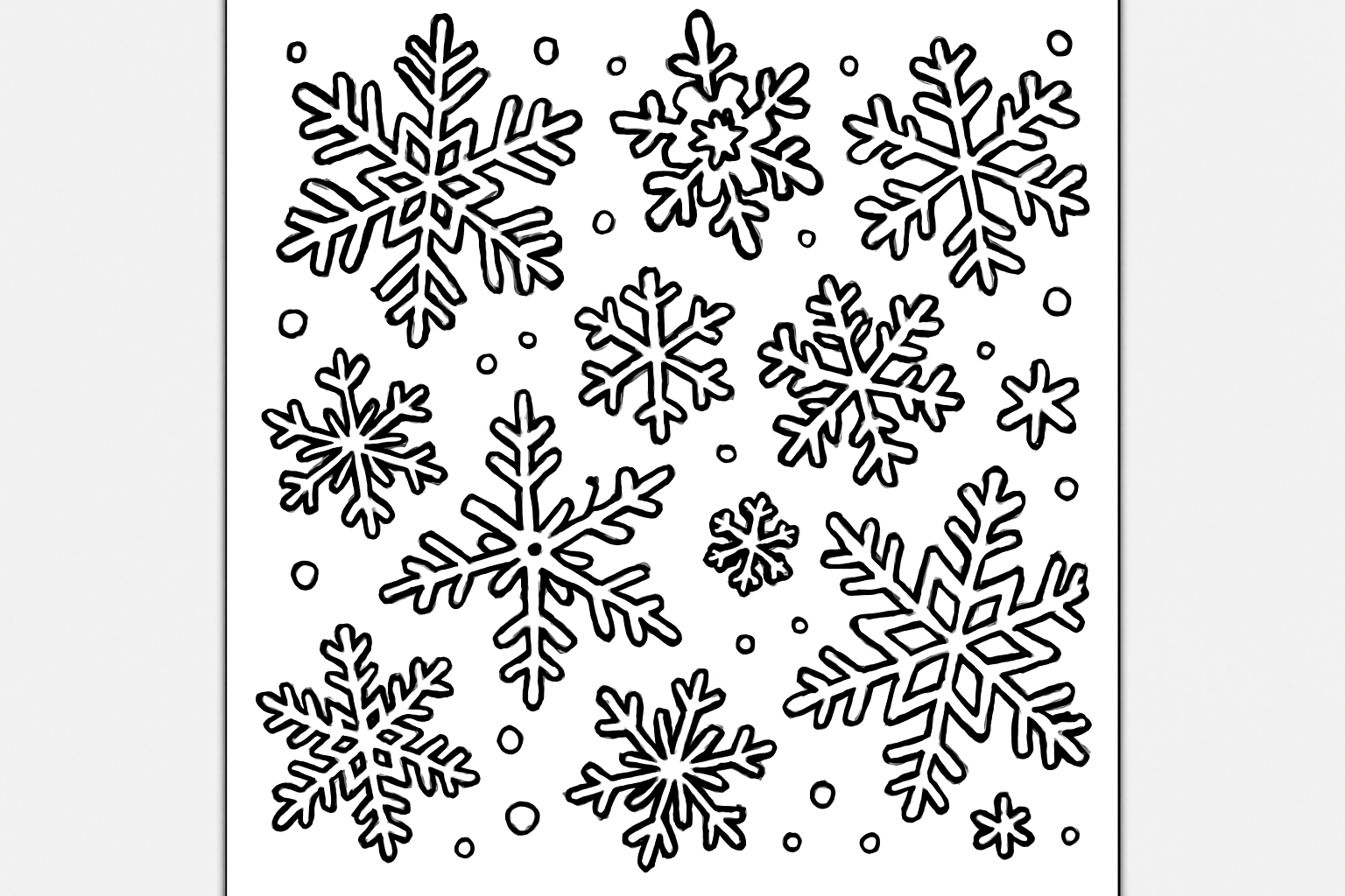 Sneeuwvlokken