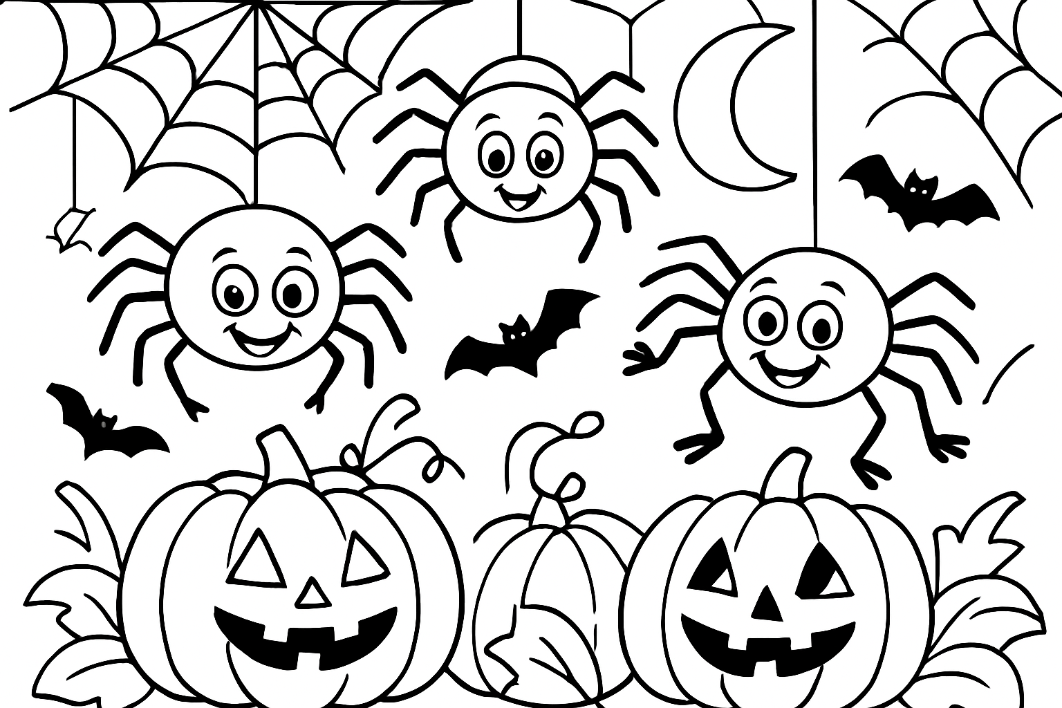Spinnen halloween