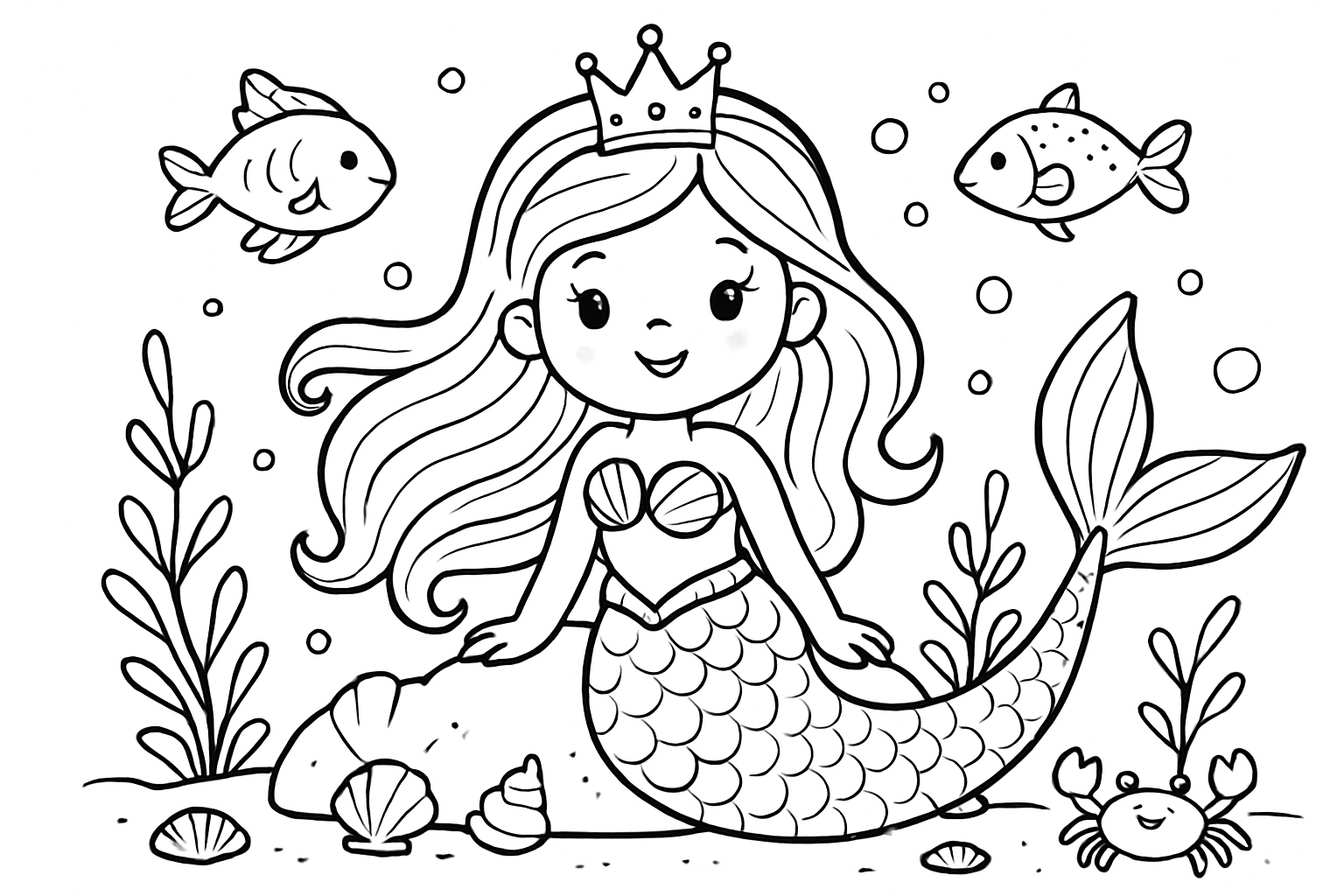 Zeemeermin prinses