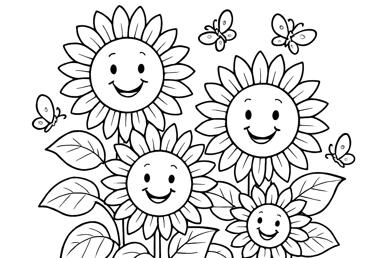 Zonnebloemen