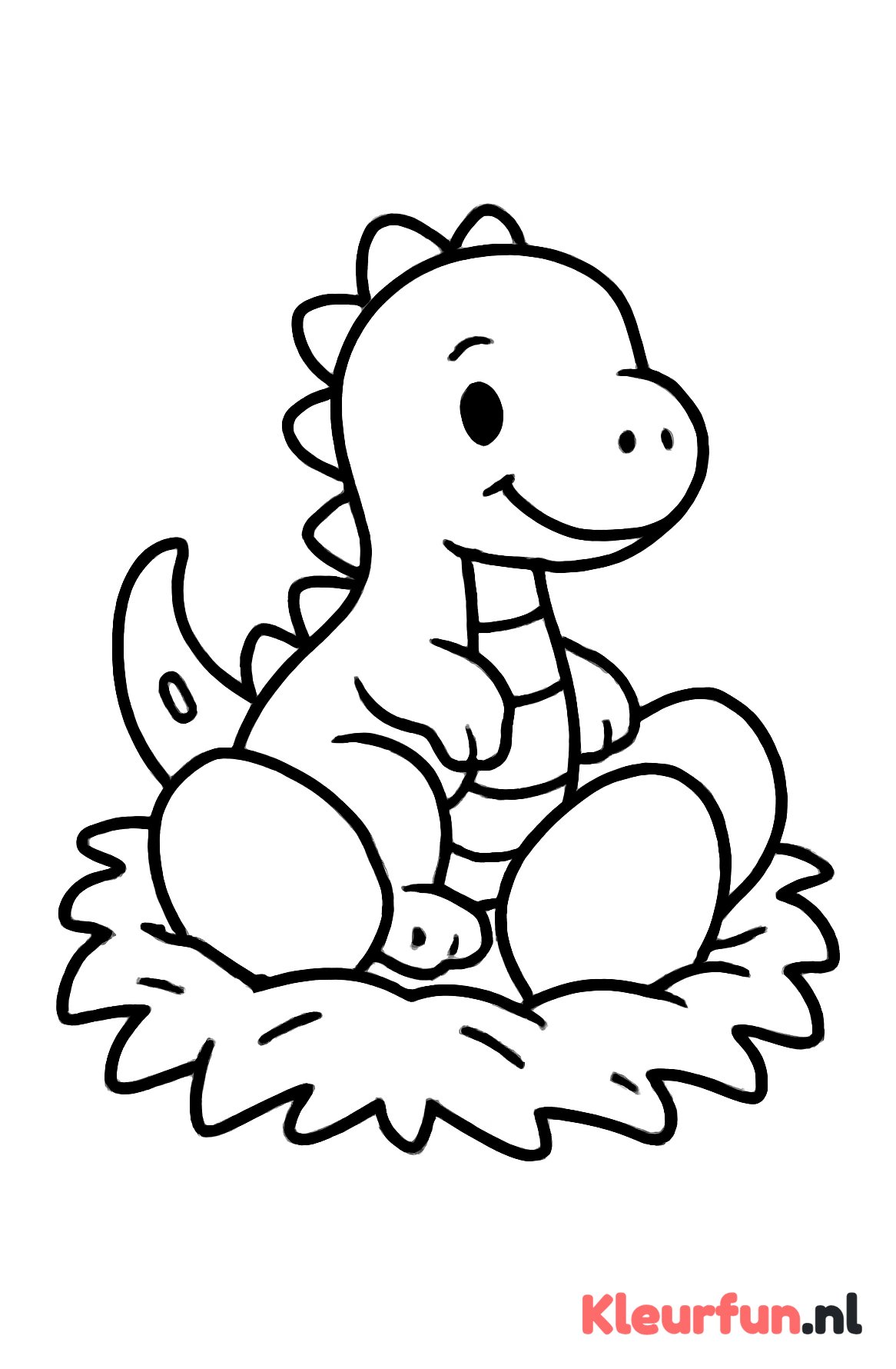 Babydinosaurus in Nest