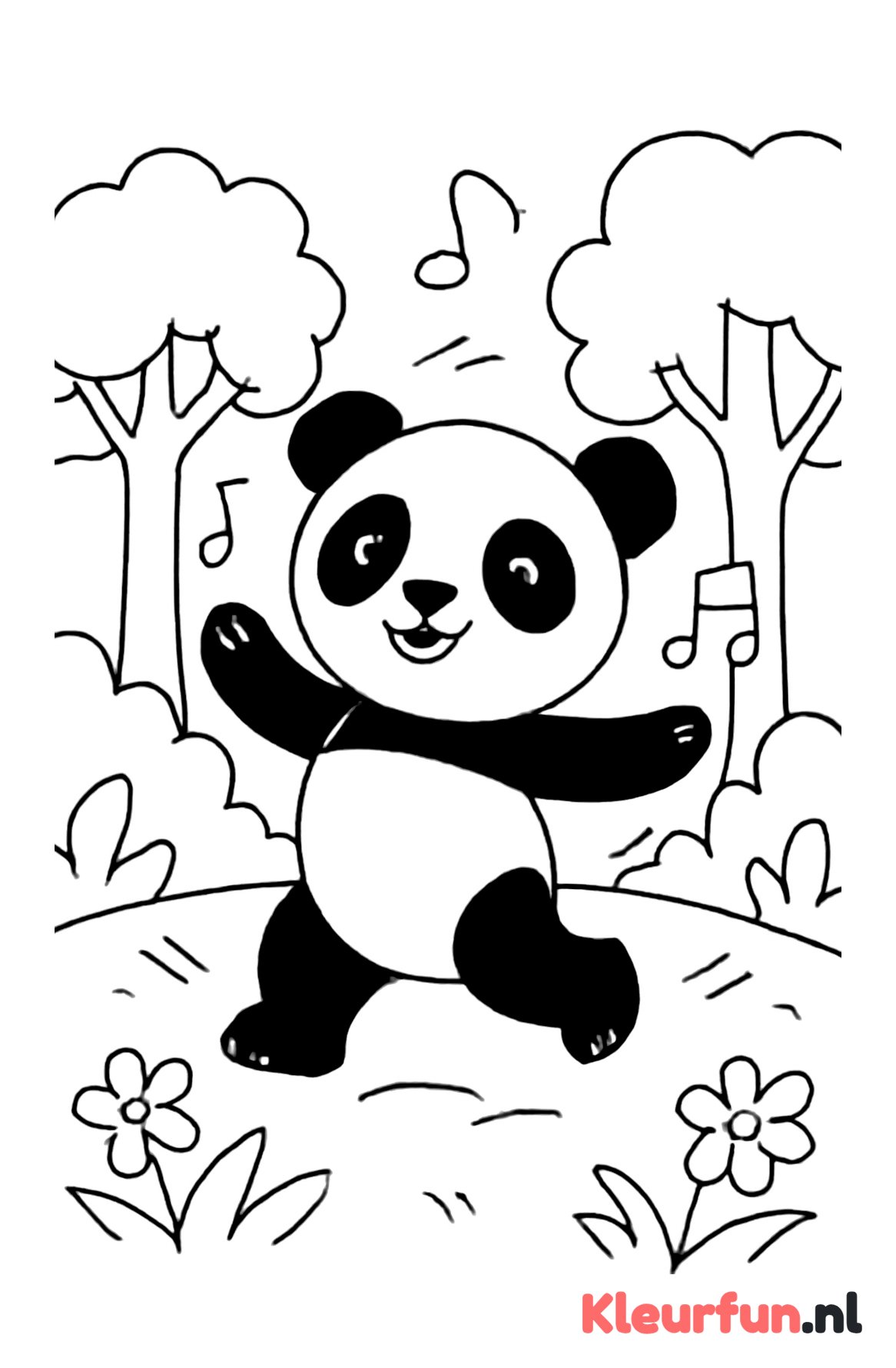 Dansende panda