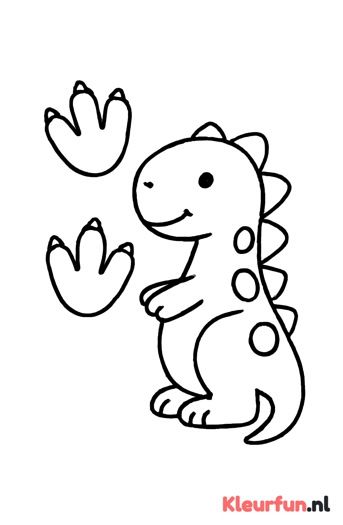 Dinosaurus Pootafdrukken