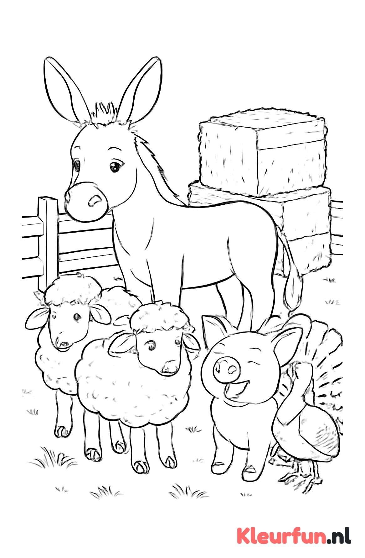 Diverse boerderijdieren