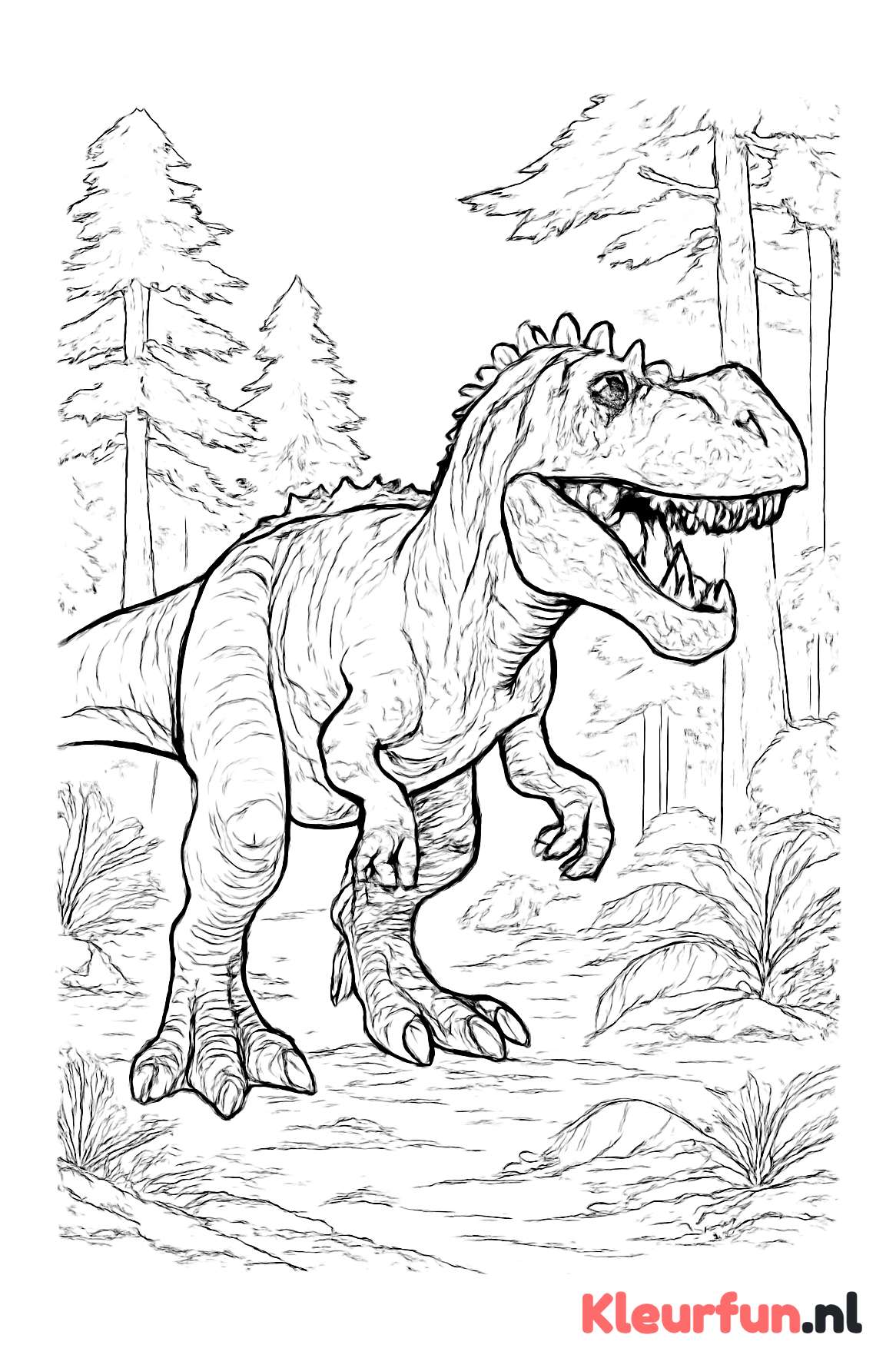 Gigantosaurus Boswandeling