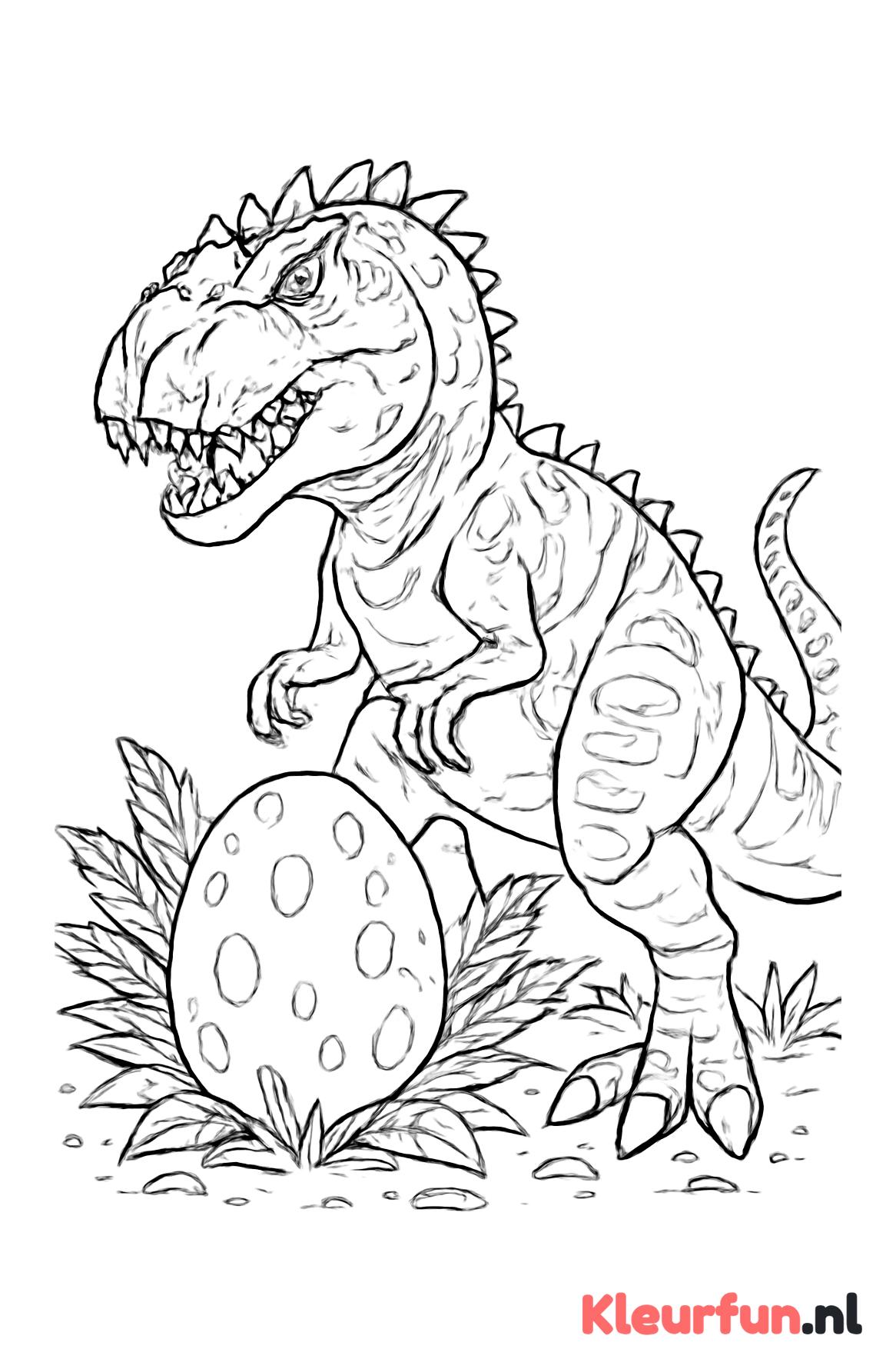 Gigantosaurus Ei Bewaking