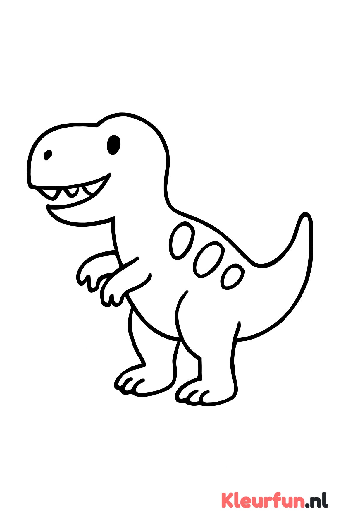 Grote eenvoudige T-Rex