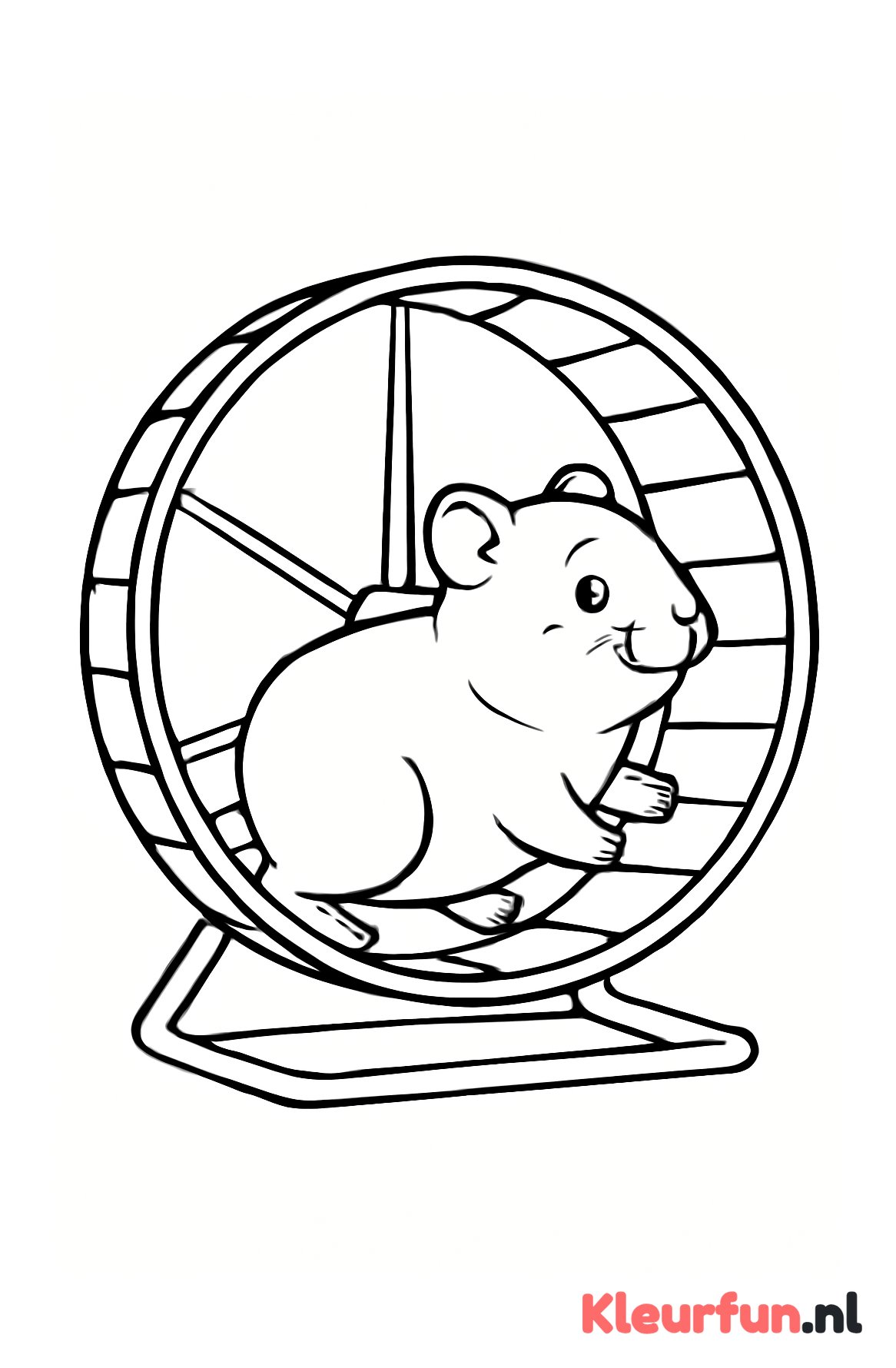 Hamster in looprad