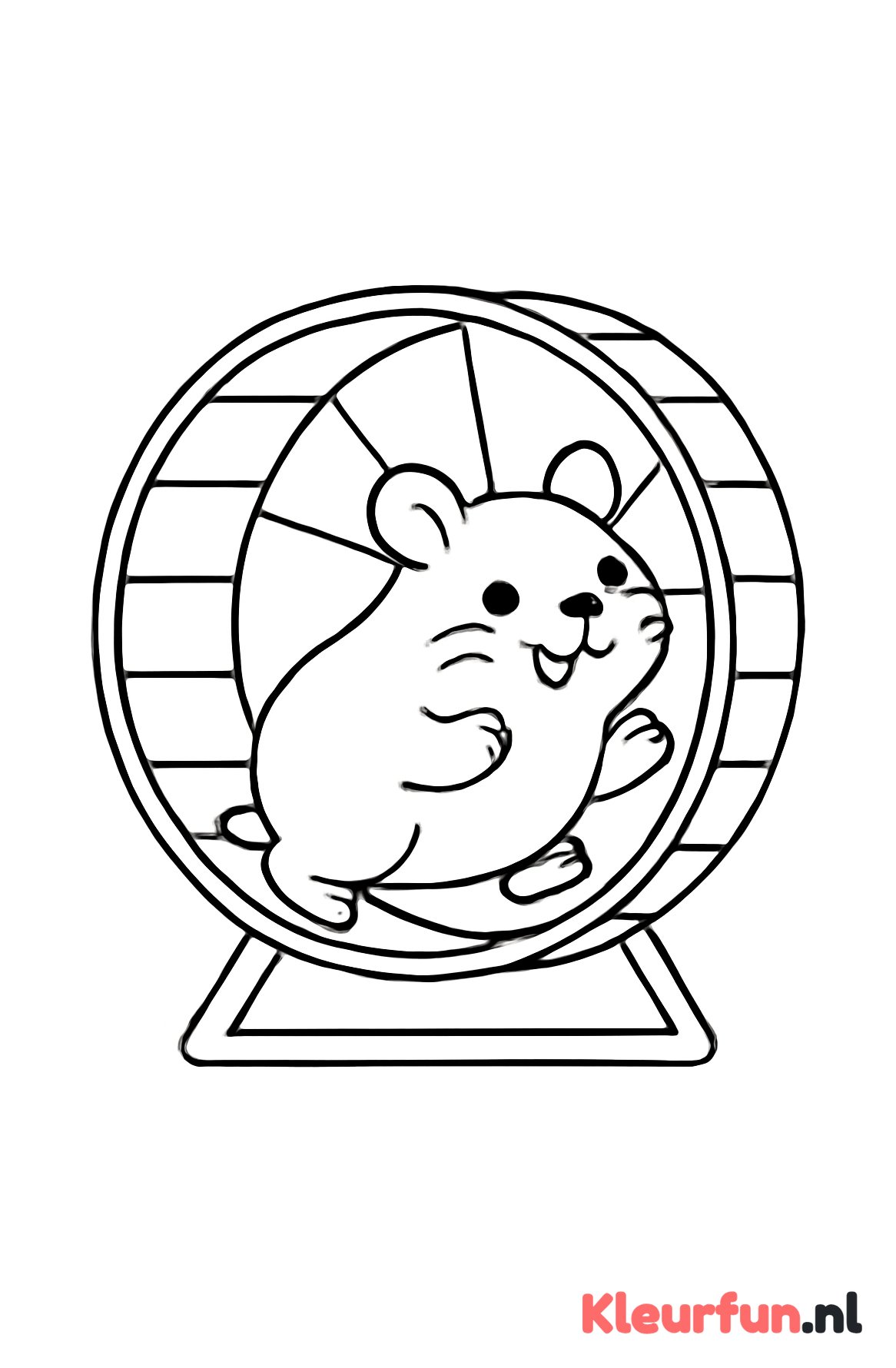 Hamster in rad