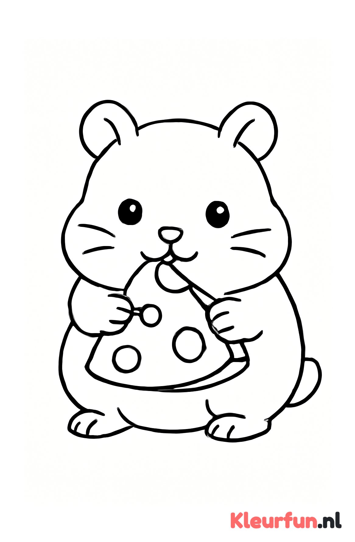 Hamster met kaas