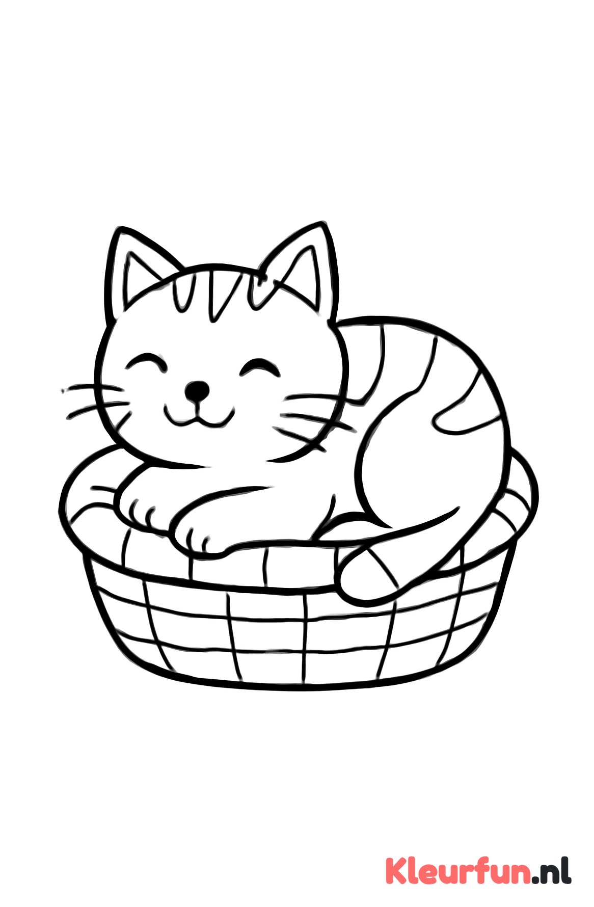 Kat in mand