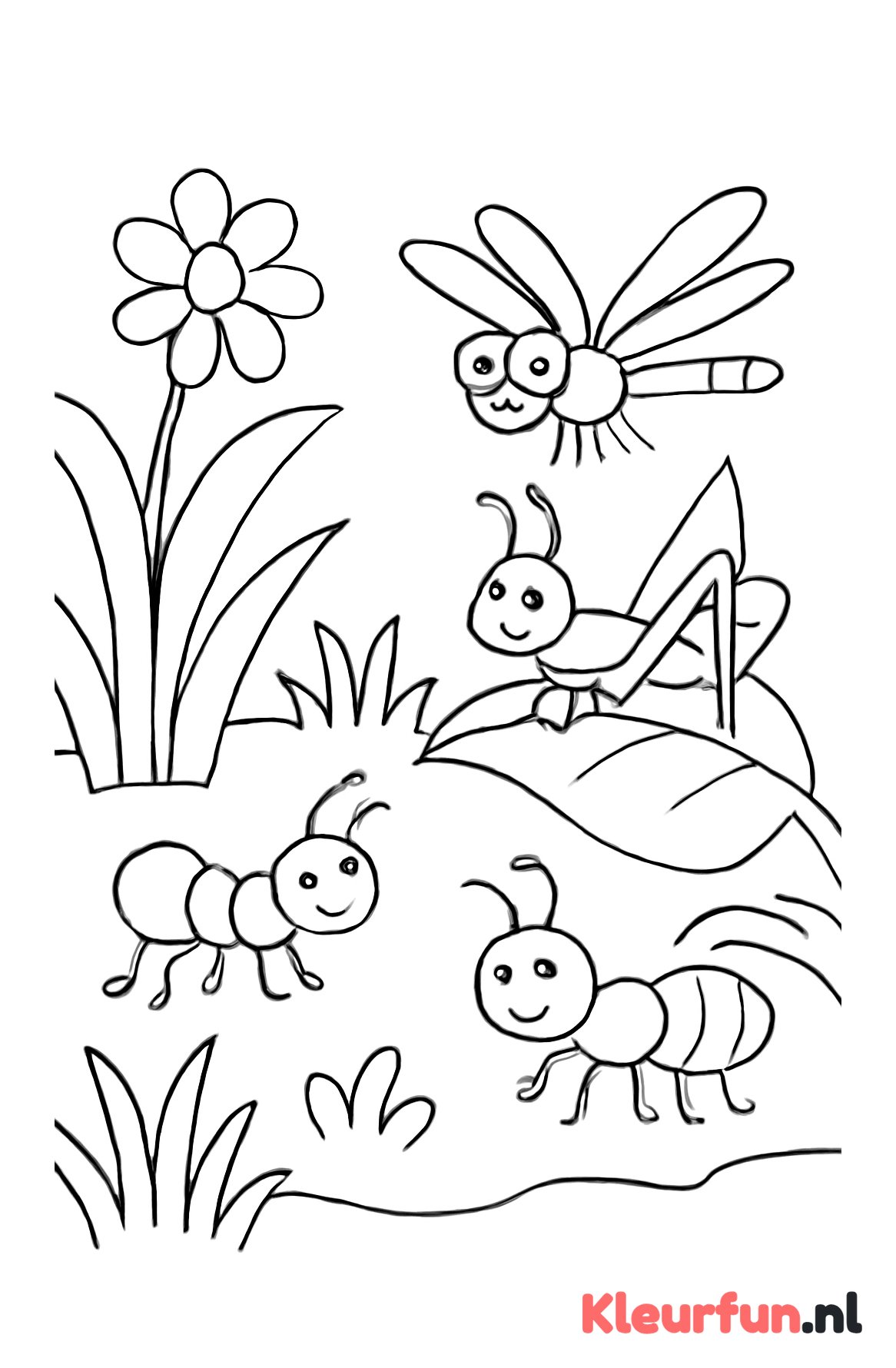 Kriebelbeestjes in de tuin