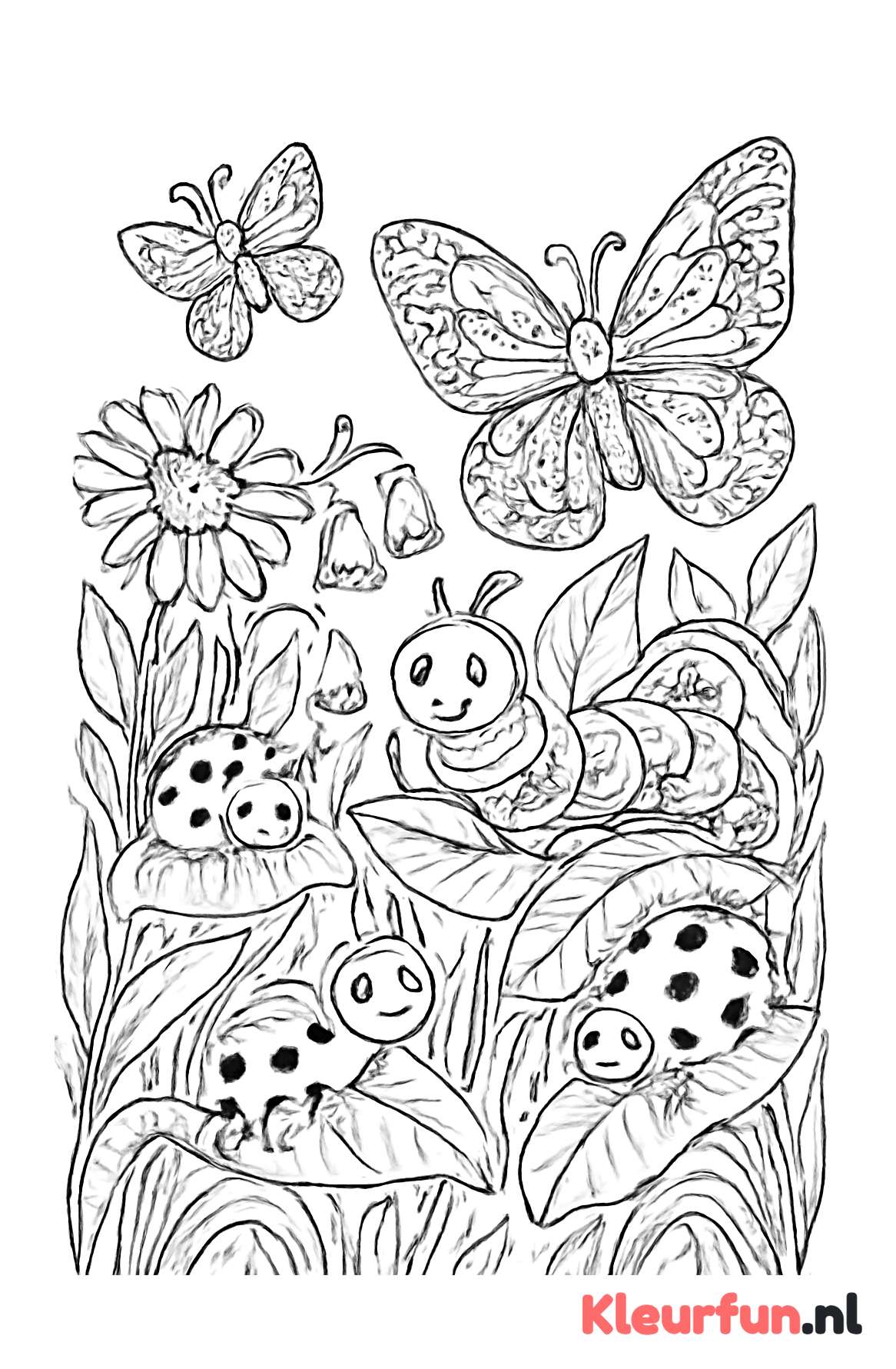 Kriebelbeestjes in de tuin