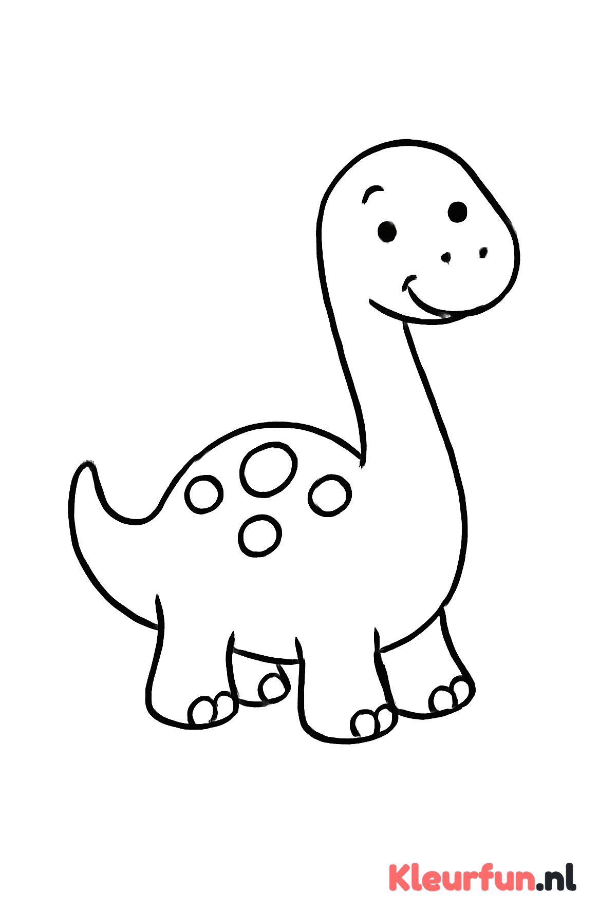 Lange Hals Dinosaurus