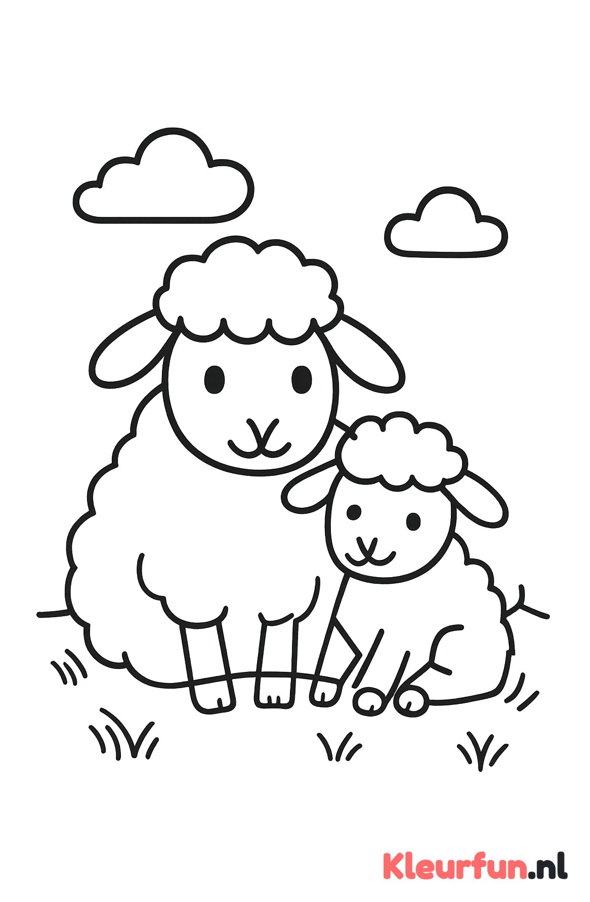 Moeder Schaap en Lammetje