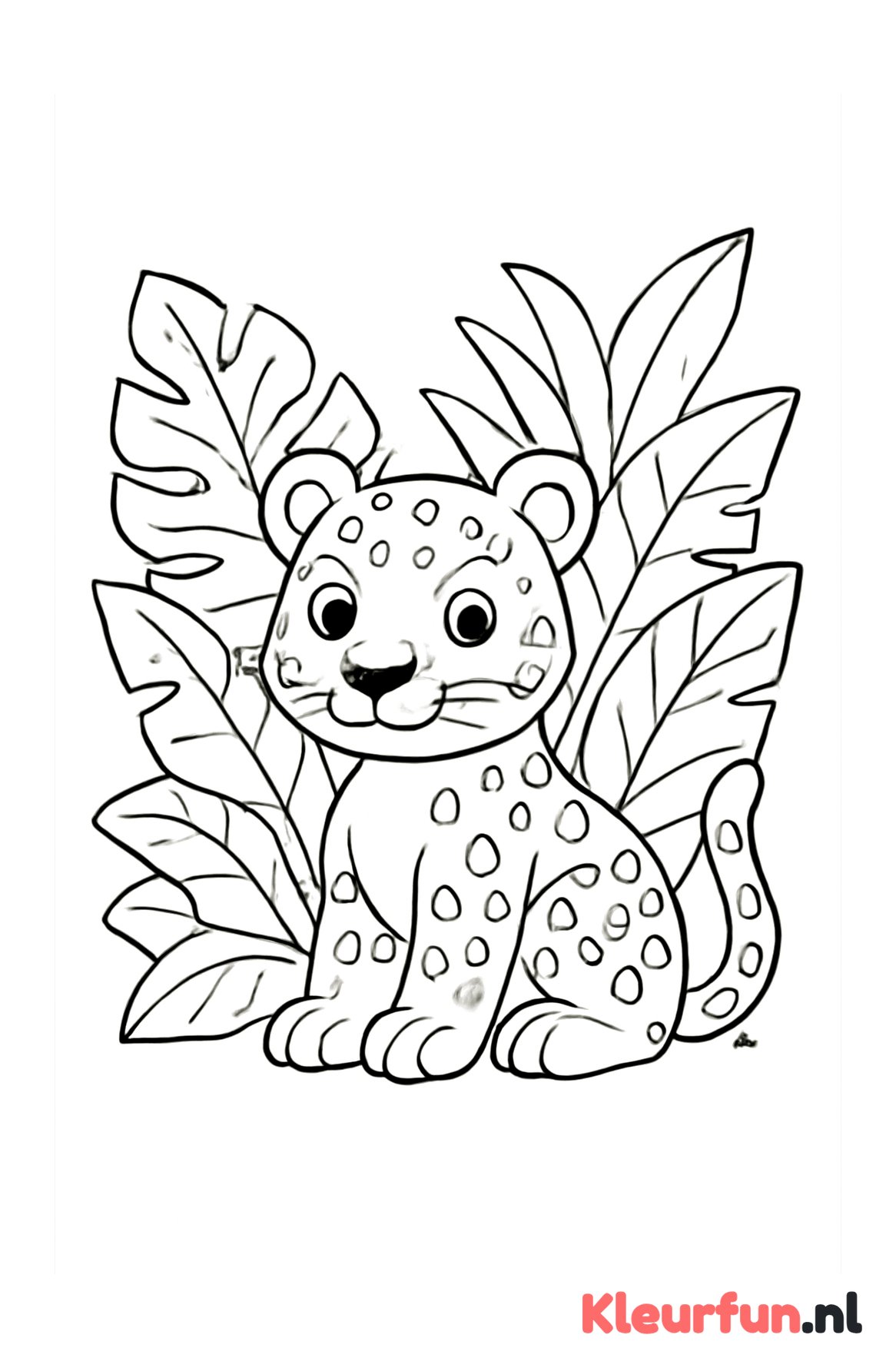 Panter in de jungle