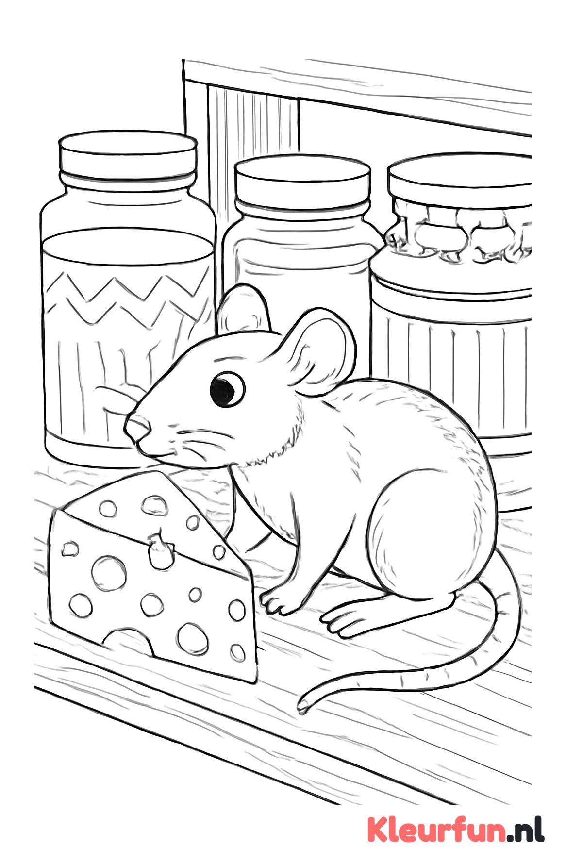 Rat in voorraadkast