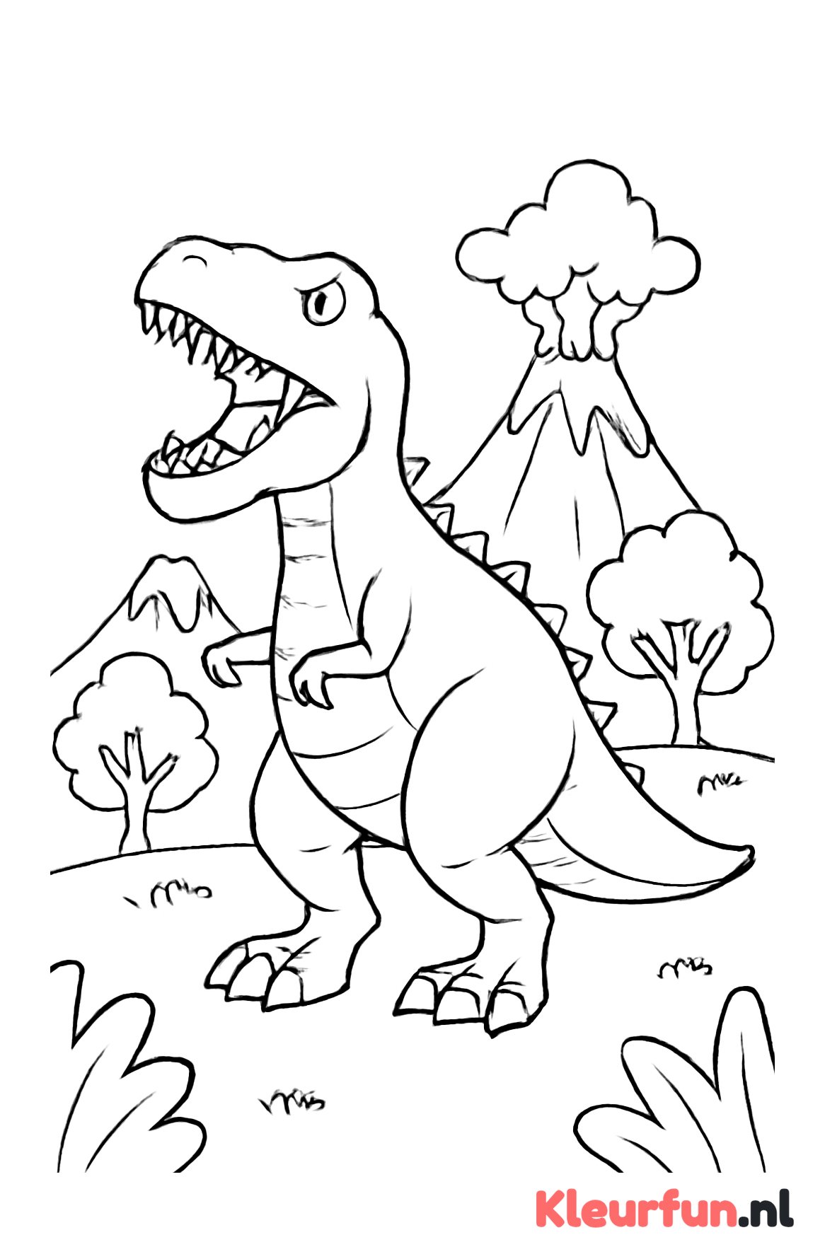 Brullende T-Rex