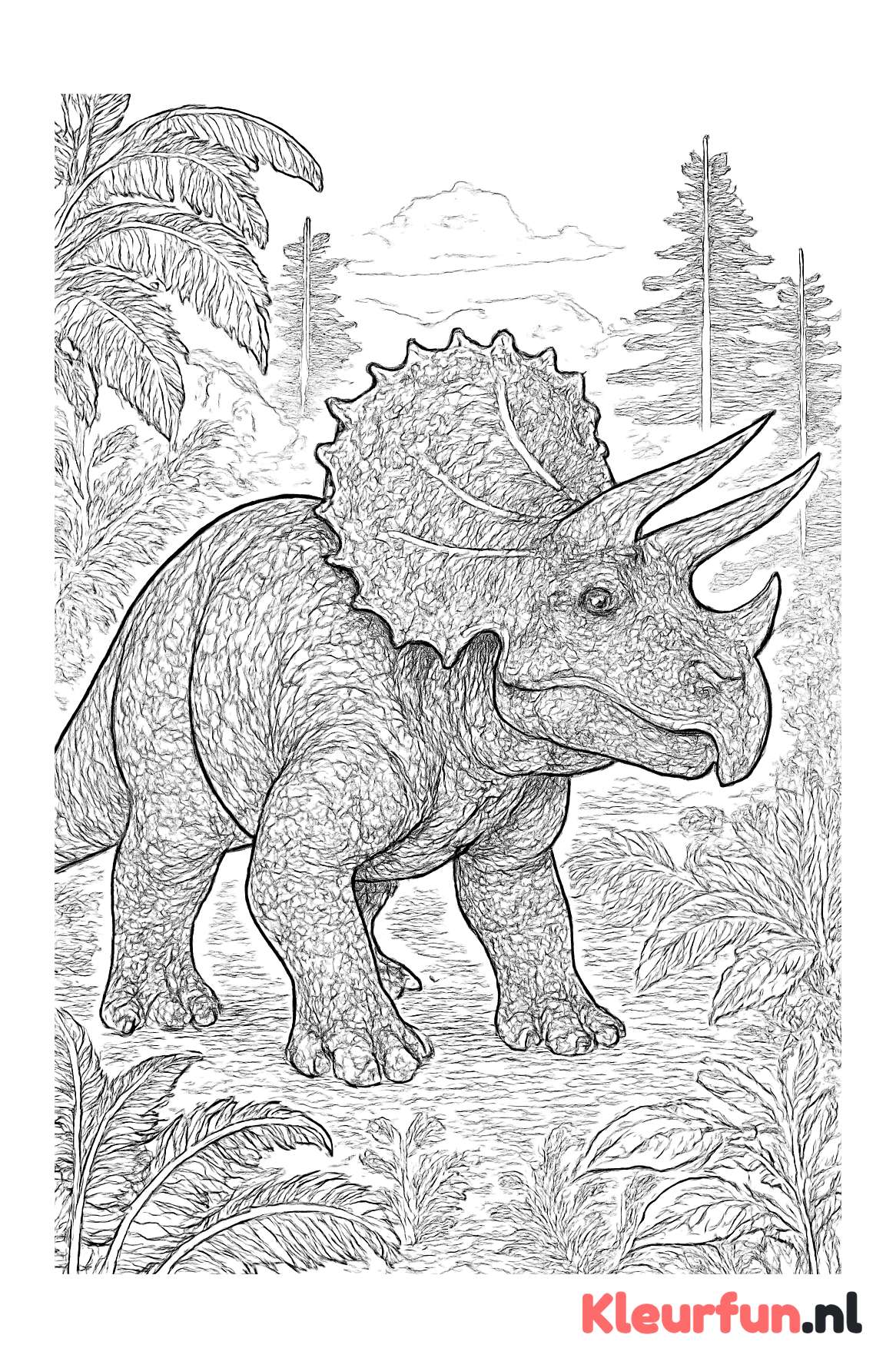Majestueuze Triceratops