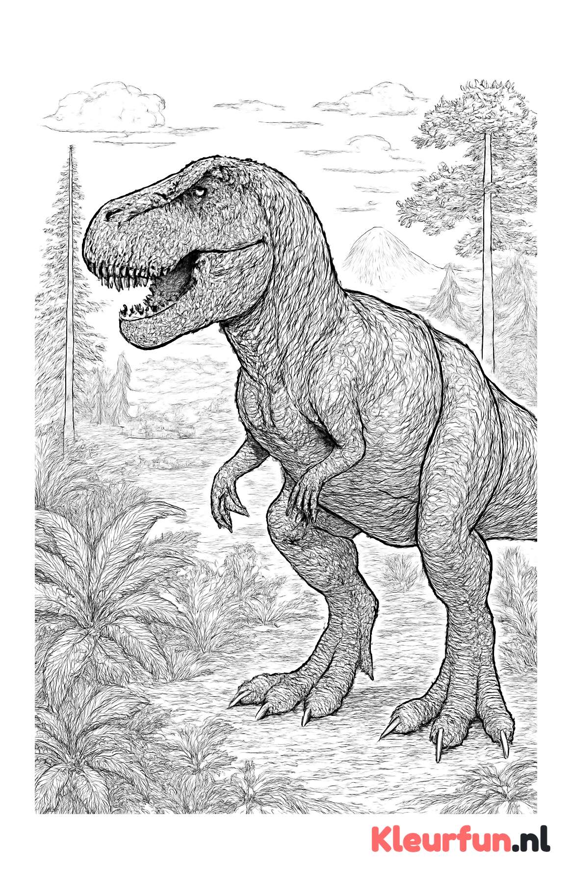 Tyrannosaurus rex in detail