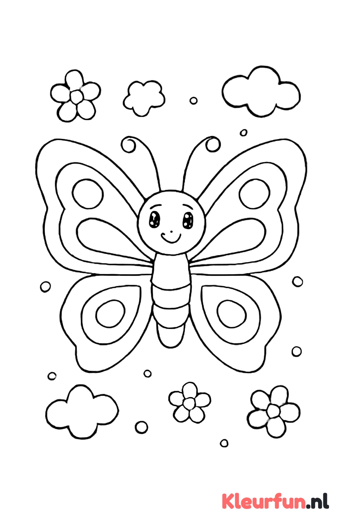 Vlinder met grote motieven