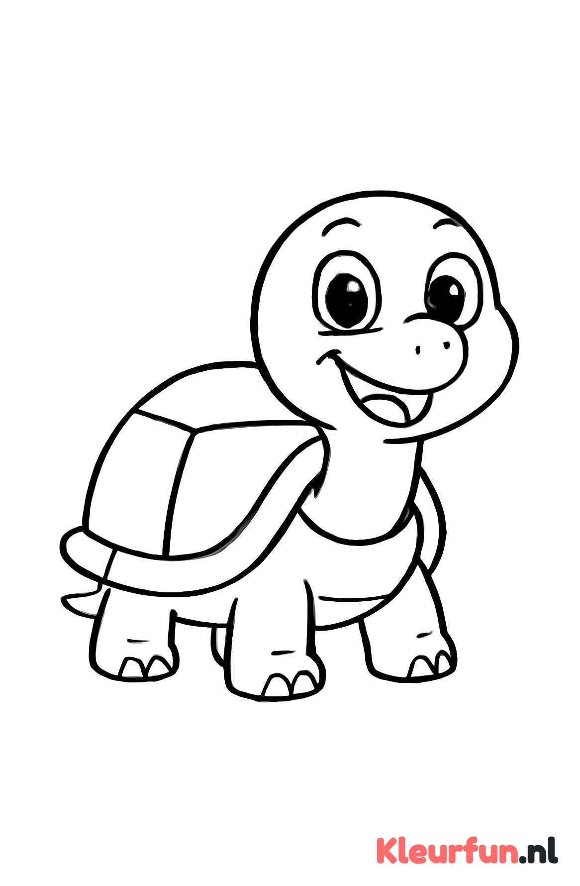 Vrolijke schildpad