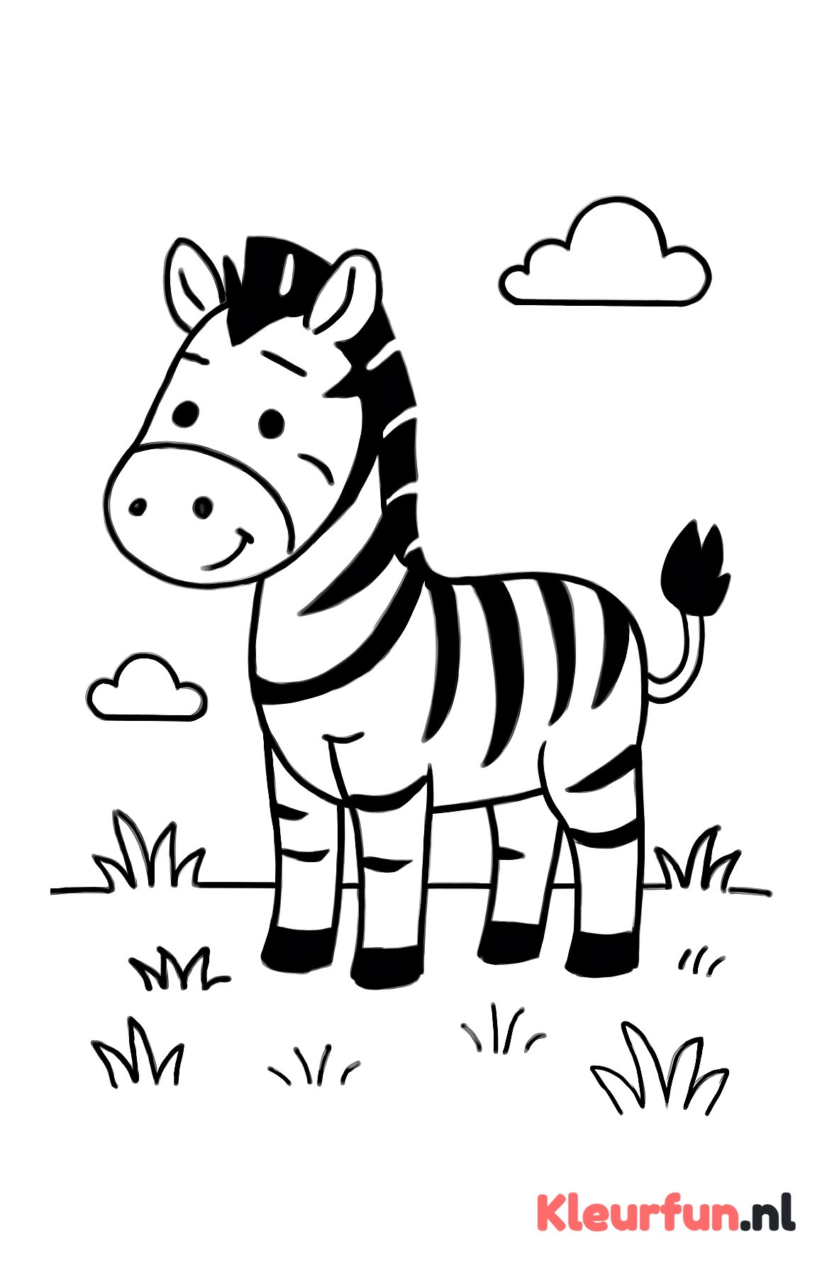 Vrolijke Zebra