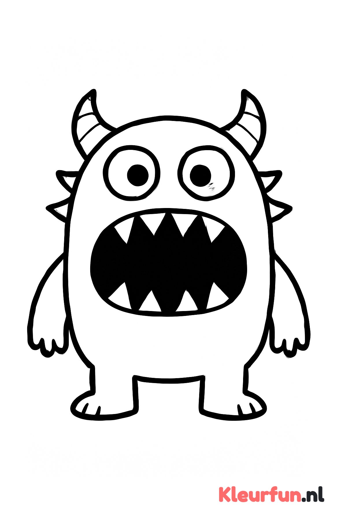 Groot en Eenvoudig Eng Monster