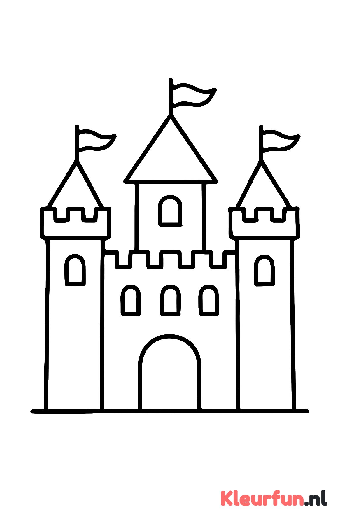 Groot simpel kasteel