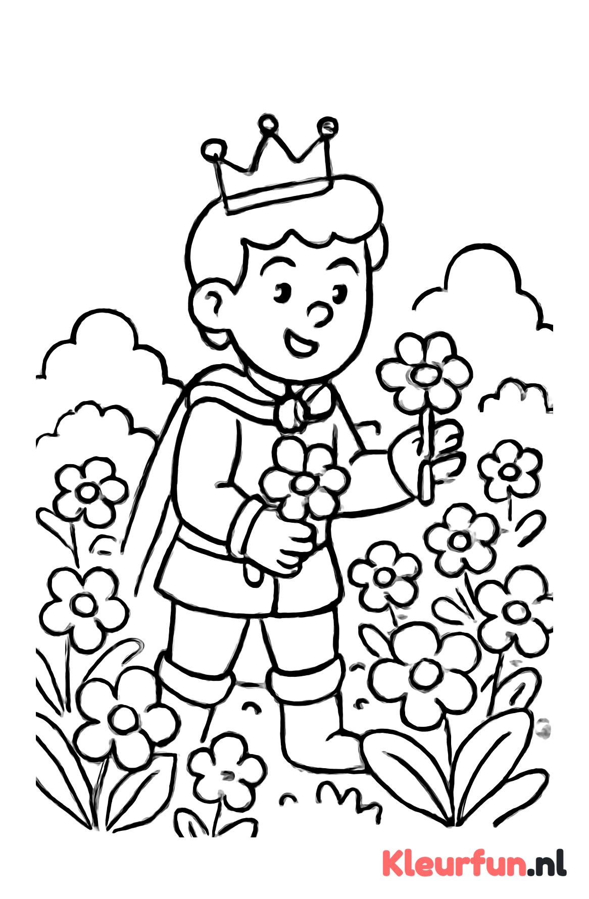 Prins in de Tuin