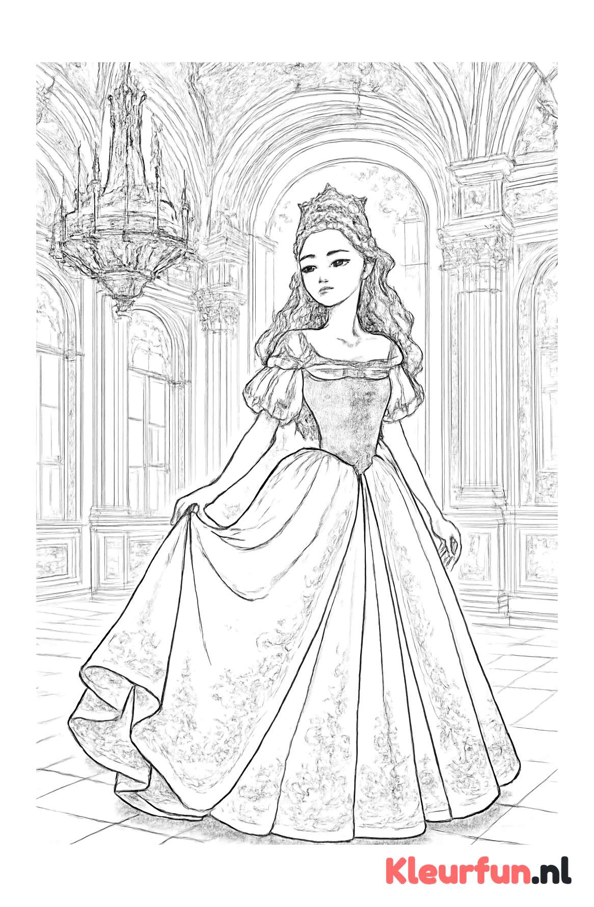 Prinses in de balzaal