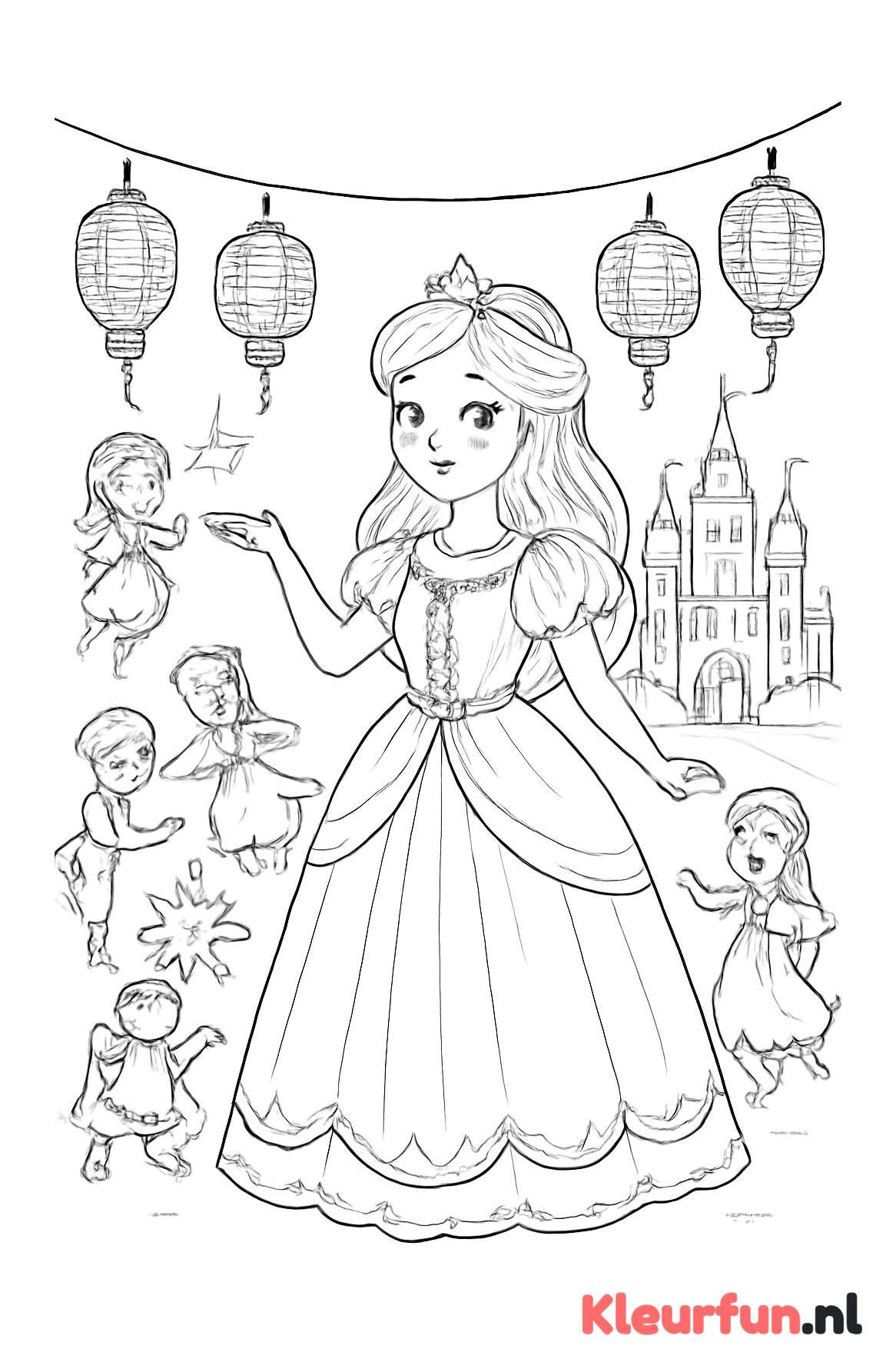 Prinses feestelijk bal
