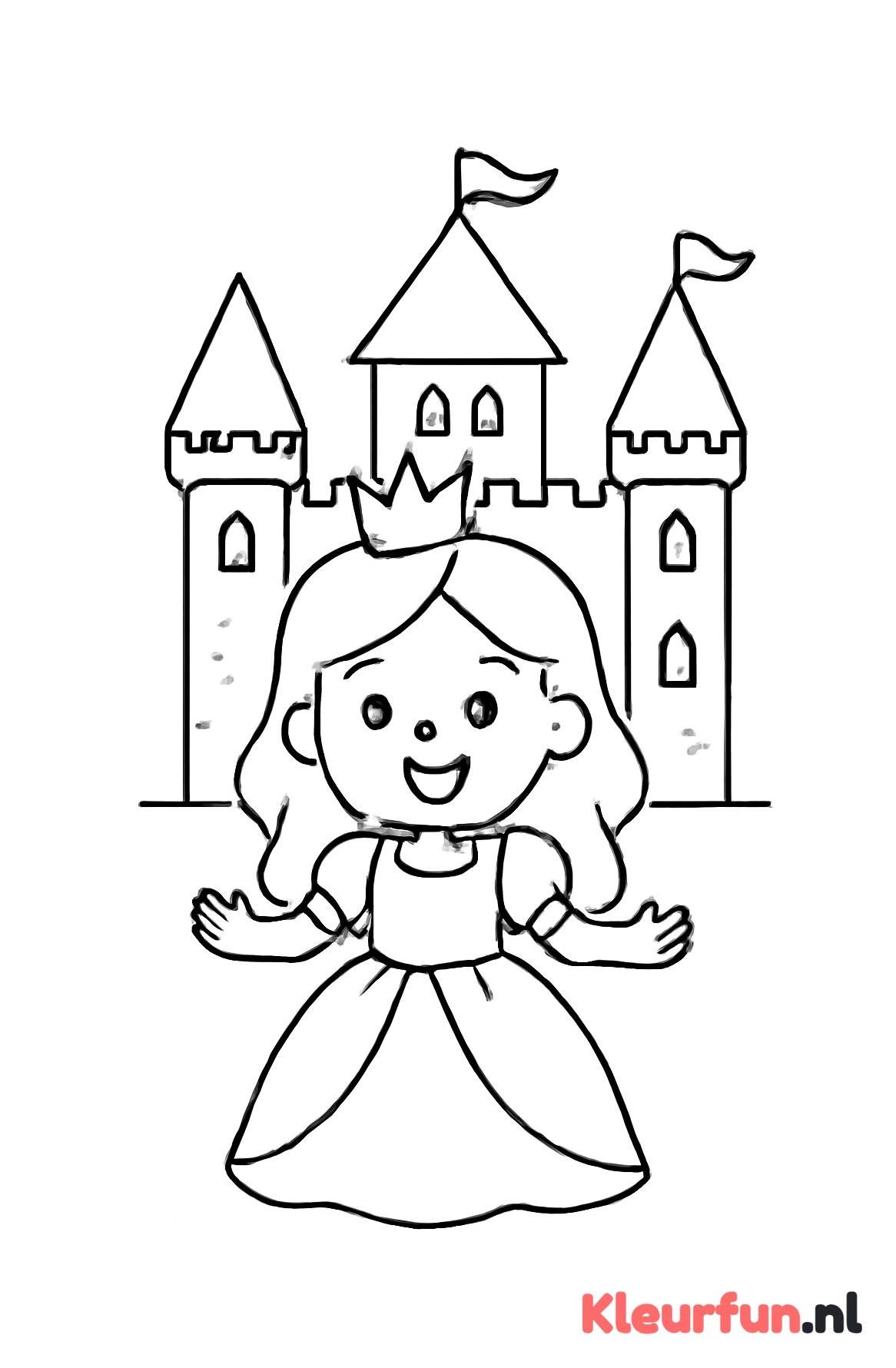 Prinses in Groot Kasteel