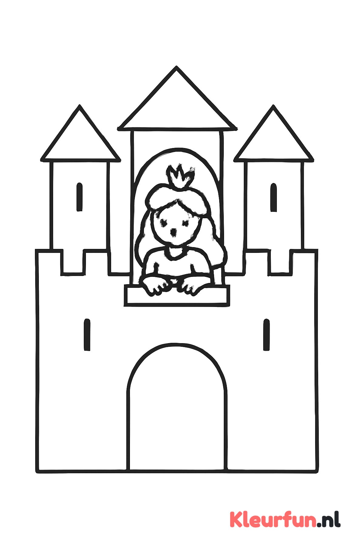 Prinses in kasteeltoren